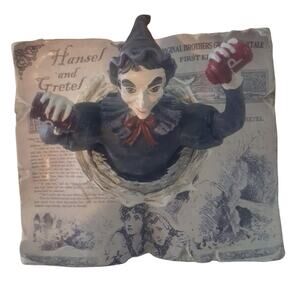 Ashland Halloween Ashland 7" Witch from Hansel and Gretel Book Tabletop Decor